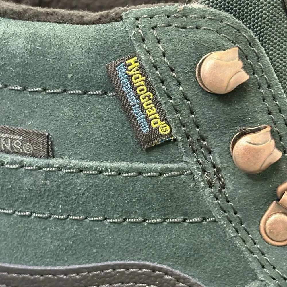 Vans Sk8-Hi MTE Waterproof Insulated Boots -Scarab Green- Men's 5/Women's 6.5